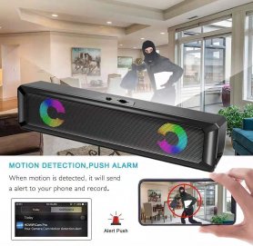 Bluetooth-luidsprekercamera FULL HD - Wifi (P2P) spion verborgen camera-recorder met bewegingsdetectie