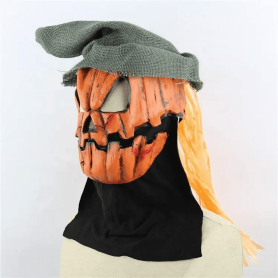Karnaval yüz maskesi korkutucu - Cadılar Bayramı veya karnaval için çocuklar ve yetişkinler için