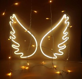 Lighting Wings on the Wall - Неонова декорация с led подсветка