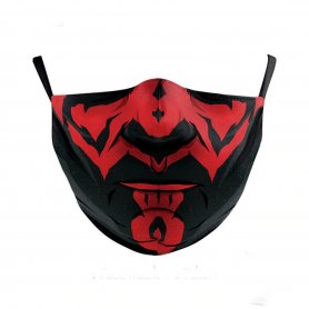 Mascarilla de diseño - 100% poliéster Darth Maul