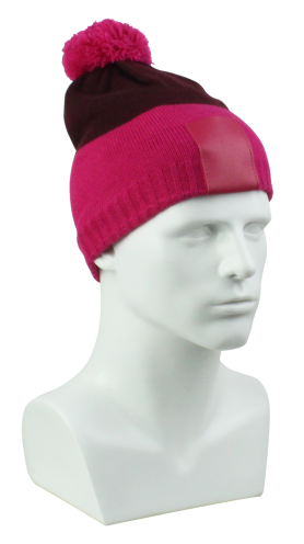 Chapeaux d'hiver pour enfants avec un pompon et une lumière LED