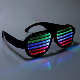 LED light glasses - flashing according to music