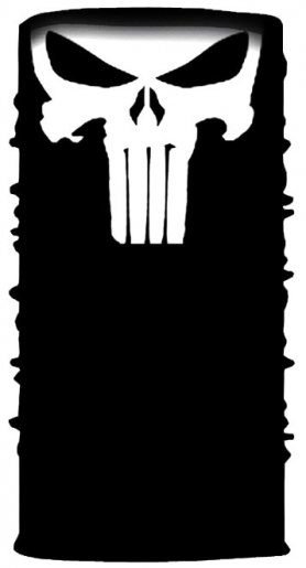 Punisher - Šátek na obličej či nákrčník na hlavu