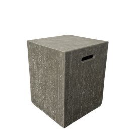 Gasflaschenabdeckung - originelle Betonoptik - eckig