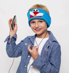 Boy´s headband with headphones - Aeroplane