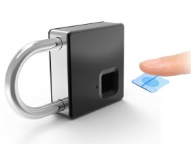 Biometric lock Matalino para sa pag-lock ng pinto