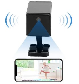Kamera Wifi mini 2,4 Ghz / 5 Ghz + FULL HD dengan LED IR + dudukan magnetis dengan penutup tahan air IP68