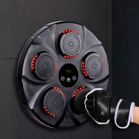 Boxovací terč s hudbou a LED osvětlením - Elektronicky Boxersky stroj s Bluetooth