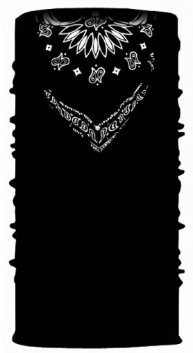 Multifunctional scarf para sa mukha o ulo - BLACK COWBOY