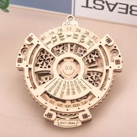 Деревянный календарь-пазл 3D Daily (Год / Месяц / День) - 21 деталь
