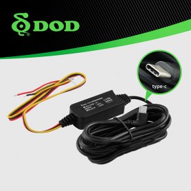 Juego de cableado DOD DP4K - instalación permanente en el vehículo