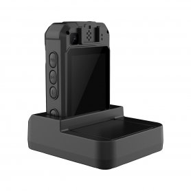 BODYCAM - caméra corporelle avec résolution 4K avec support IP68 + 4G/NFC/WIFI/BT + 64 Go + 4 LED IR