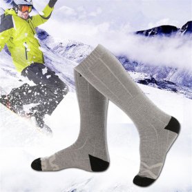 Електричне чарапе са грејањем - чарапе за загревање, пуњиве - 4 нивоа температуре са батеријом од 2к5000мАх