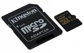 Micro sd de 16gb