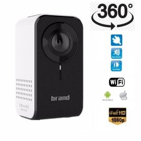 אבטחת בית אלחוטית 360 ° מצלמת Full HD + WiFi