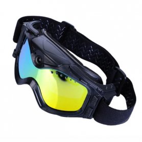 Kacamata ski dengan kamera FULL HD dan filter UV + WiFi