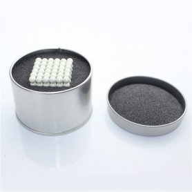 Neocube palliga magnetkuulid - 5mm valged