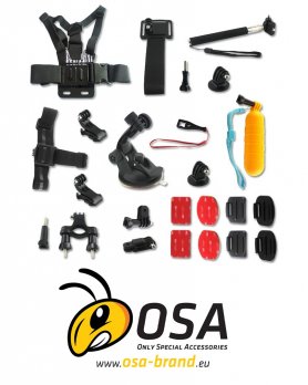 Příslušenství sportovní kamery - Kufřík OSA PACK Standard