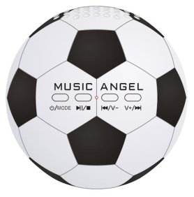 Mini kelliem għat-telefon ċellulari bluetooth - ballun tal-futbol colorfull 2x3W