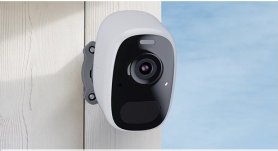 กล้องรักษาความปลอดภัย IP FULL HD + WiFi + IR LED + แบตเตอรี่ 5200mAh สำหรับใช้งานกลางแจ้ง + IP65
