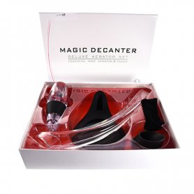 Magic wine decanter - a luxury aerator