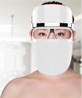 מסיכת פנים - טכנולוגיית LED התחדשות תמונות להתחדשות העור ולהצערתו