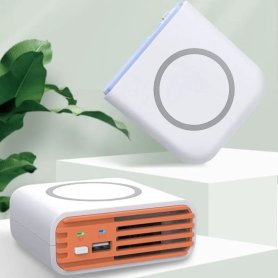 Bester Luftreiniger für Allergien + Ionisator + Luftbefeuchter + kabelloses Ladegerät 4in1