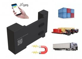 Perangkat pelacak GPS - pelacak kontainer dengan baterai 3800mAh + IP66