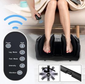 Aparat de masaj pentru picioare si picioare EMS - Maser cu compresie aer pentru picioare + picioare + gambe + maini