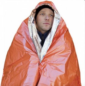 Termo deka - Izotermická fólia - núdzová prikrývka odrazí až 90% tepla