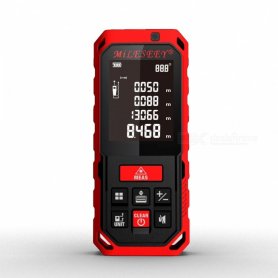 Laser distance meter up to 100m range finder + IP65 protection + Memory