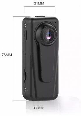 Mini FULL HD camera na may suporta na 128GB micro SD