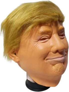 Donald Trump maszk - arc- vagy fejmaszk felnőtteknek Halloweenre vagy karneválra