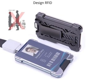 RFID korthafar - örugg kortahulstur með rfid vörn (skjöl/kort) allt að 15 stk