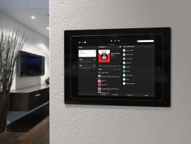 Station d'accueil iPad pour montage mural - iPad 10,2 - 10,5" (noir mat)