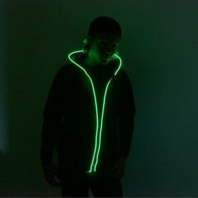Jaket Berkelip LED - hijau