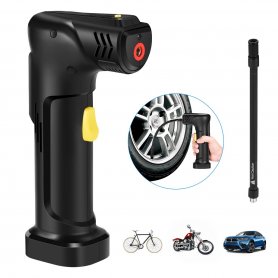 Pompe intelligente USB universelle - voiture, vélo, gonflable + lumière LED + Powerbank