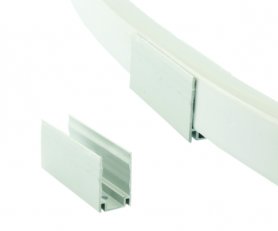 5 cm - Kunststof montagerail voor LED-lichtstrips