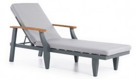 Bain de soleil - Bain de soleil de jardin extérieur - Design en aluminium EXCLUSIF et LUXUEUX