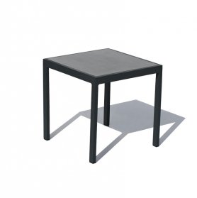 Table de jardin en métal - Table d'appoint de conférence pour le jardin