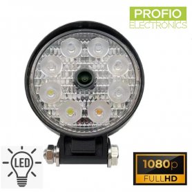 Arbeidslys FULL HD-kamera med 8 lysdioder lyser opp til 100 meter + IP68