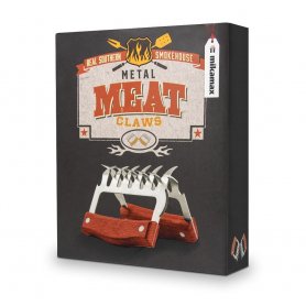 Metaliniai mėsos nagai – BBQ meškos nagų smulkintuvas (pulled kiaulienos smulkintuvas)