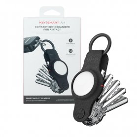 KeySmart Air - Organizer bluetooth in pelle per 5 chiavi per Apple AirTag