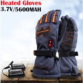 Uppvärmda handskar för vintern med ett 5600 mAh batteri - Justerbart