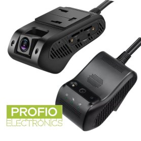 Cloud kamera do auta duálna na hlavnom tele 4G/Wifi s GPS monitorovaním - PROFIO X4