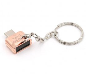 Pendant with USB-C microSD card reader