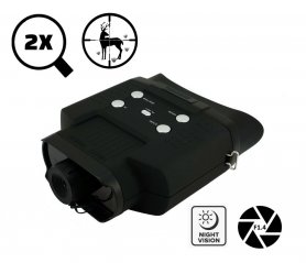 Mga binocular na may night vision 100m gabi / 400m araw na may SD card recording + PHOTO/VIDEO