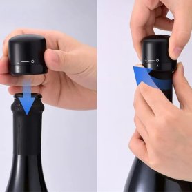 Tapón de vino al vacío - tapón de botella de vino al vacío