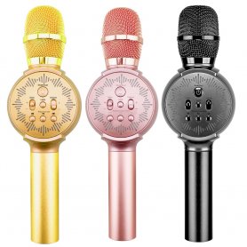 Mikrofon pintar untuk karaoke DUET dengan speaker Bluetooth 5W