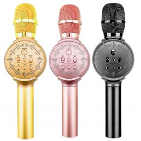 Smart microphone for DUET karaoke with Bluetooth speaker 5W